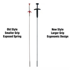 24 In. Ergonomic Handle, Flexible, 4 Claw Pick-Up Tool, Jewelry Retriever, Clog