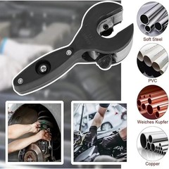 Professional Ratchet Pipe Cutter for HVAC Work on Copper Aluminum Steel PVC