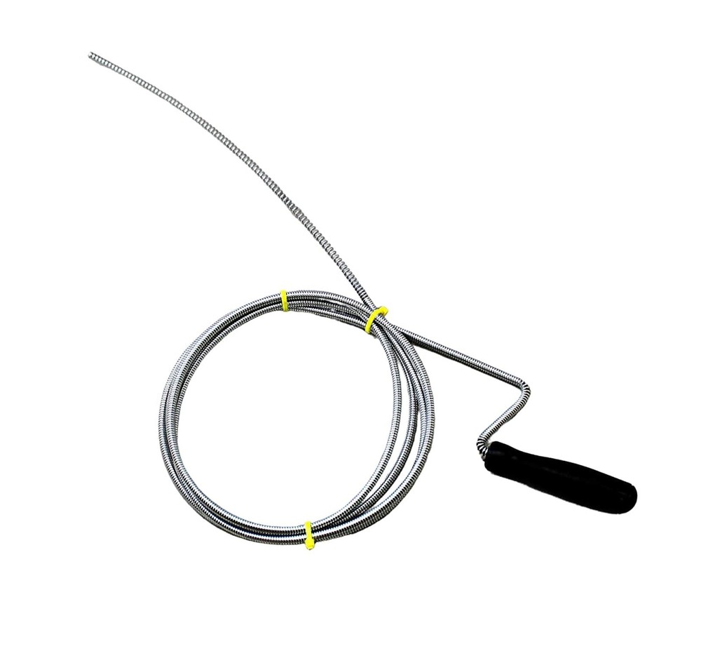 Manual Drain Snake & Auger Tool &ndash; Metal Cable Clog Remover for Sinks, Showers&hellip;