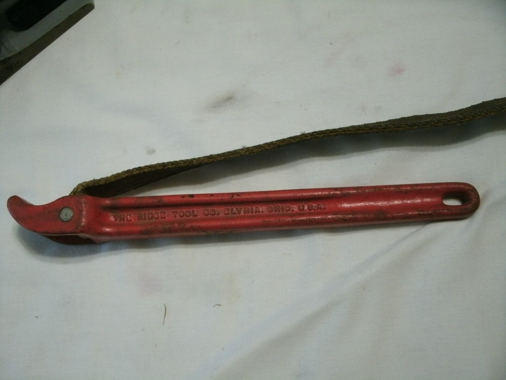 RIDGID TOOLS No. 2 PIPE STRAP WRENCH &ndash; MADE IN USA &ndash; RIDGE TOOL Co.