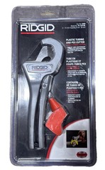 RIDGID PC-1375ML 1/8&Prime; to 1-3/8&Prime; PVC and PEX Cutter w/ Multi-Layer Adapter