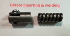 For General Wire 1/2-inch Sewer Cable WELD ON Quick-Fix Coupler