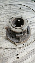 ANTIQUE RIDGID TOOL CO NO.65-R RIGID 1&Prime; TO 2&Prime; RATCHET PIPE THREADER