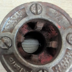 Ridgid 3/4&Prime; NPT Manual Pipe Threader Die Head for 00R Ratcheting Head USA Made