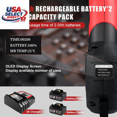 Battery Powered Copper Crimper Tool with 4 Jaws