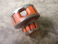 Ridgid 36900 00-R 1&Prime; NPT RH Alloy Steel Manual Pipe Threader Die Head (BN34)