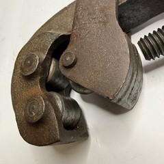 Vintage Reed Mfg Co No. 2-1 Pipe Cutter 1/8&Prime; &ndash; 2&Prime; Heavy Duty Erie PA USA Tested