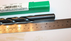 PRECISION TWIST DRILL 010036 9/16 HSS JOBBER DRILL BIT 6 7/8&Prime;L &ndash; QTY OF 1 &ndash; NEW