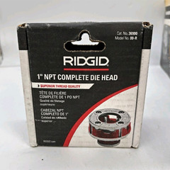 RIDGID 00-R Die Head 1&Prime; NPT Right Hand w/ 00-R Alloy Dies MPN 36900