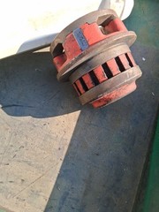 RIDGID 1-1/2&Prime; NPT 12-R Hand Threader Die Head