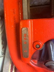 RIDGID 4-S Pipe Cutter 2-4 in OD Cutting Capacity, Std Wheel Cutter