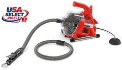Powerclear 120V Drain Cleaning Machine Kit with AUTOFEED & Guide Hose