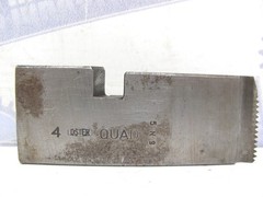 OSTER &ndash; 5N9 &ndash; QUAD &ndash; TOOL STL. &ndash; 1/2&Prime; to 3/4&Prime; Pipe 1, 2, 3, 4