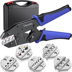 Crimping Tool Set 6PCS &ndash; Ratchet Wire Crimping Tool for Heat Shrink,Insulated&hellip;