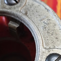 Ridgid 1-1/2&Prime; Die Head Complete for 12-R Drop Head Pipe Threader, lightly used