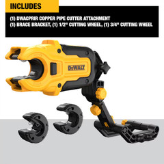 DEWALT DWACPRIR Impact Connect Copper Tubing Cutter Attachment