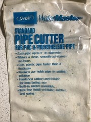 Orbit Watermaster Standard Pipe Cutter For PVC And Polyethylene Pipe 26085