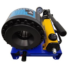 220V Manual High-pressure Pipe Shrinking Machine Mold Pipe Press Hose Crimper 1&Prime;