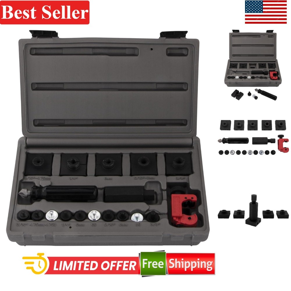 165 Master Inline Flaring Kit Brake Flaring Tools for Copper Steel Tubing