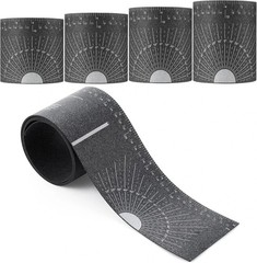 4 Piece Flexible Pipe Measuring Tool &ndash; 4 Sizes Pipe Wrap around for 1&Prime; to 48&Prime; Pi