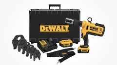 NEW DEWALT 20V Max Copper Pipe 1/2&rdquo;-2&rdquo; Press Tool Kit (DCE200M2K)