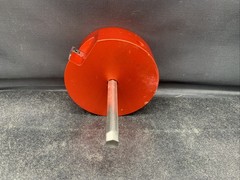 Gohelper 3/8 Inch Hex Shaft Pvc Pipe Reamer 3 Inch Head Aluminum Red