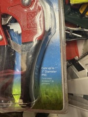 Orbit PVC/Poly Pipe Cutter Combo Set 2 Cutter Value Pack Red Cuts 1, 1-1/4in