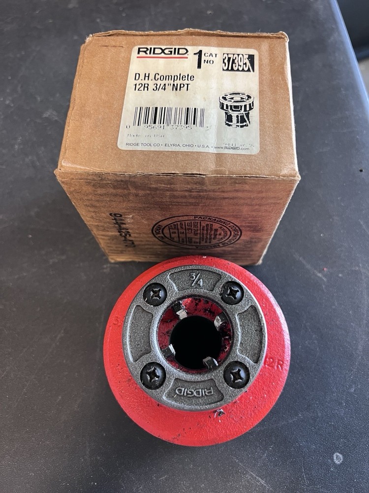 RIDGID 37395 3/4 inch Hand Threader Die Head