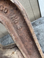 Vintage MARK MFG Co Chicago No. 3 Pipe Vise As Is