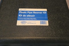 Reed Tool PPRK4 Plastic Pipe Reamer Kit, 4-Piece with Case (Very Light Use)