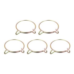 Fuel Line Hose Clips, 5pcs 60mm 65Mn Steel Tubing Spring Clamps