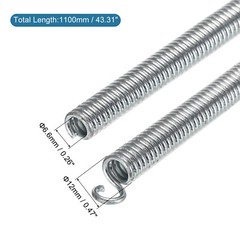 Spring Tube Bender Steel 1100mm 43.31&Prime; Long for 16mm 0.63&Prime; Copper Pipe
