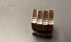 RIDGID NEW OLD STOCK PIPE DIES ONE SET 3/4&rdquo; RIDGE TOOL COMPANY