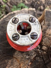 Ridgid pipe threder die 1/8,1/4,3/8,1/2,3/4 Inch 5 Dies Set