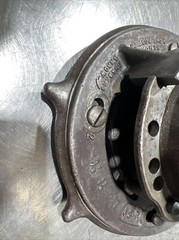 Used Surplus RIDGID 65-R ADJUSTABLE THREADER DIE HEAD 1-2&Prime;. Item ID 3