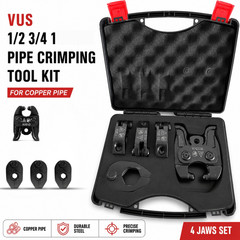 For Milwaukee M12 Universal Copper Pipe Press Jaw for US Standard 1/2&rdquo;&ndash;1&rdquo; Jaws