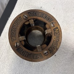 Toledo # 11 Ratcheting Pipe Threader with Handle and 5 Die Left Hand Thread