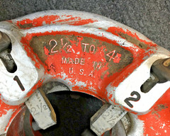 Ridgid 4P-A 2 1/2&Prime; to 4&Prime; Pipe Threader, With 2 1/2 Blades, Super Heavy Duty, USA