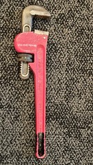 Vintage Great Neck 14&rdquo; Super Quality Pipe Wrench PW14 Forged Steel Heavy Duty