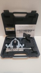Pittsburgh Double Flaring Tool Kit SAE Brake Line 62814 &ndash; Missing 3/16 Adapter