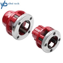 W/Dies, 1-1/4&Prime; &1&Prime; NPT 12-R RH Manual Threading/Pipe & Bolt Die Head Complete