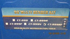 CT-999rf compact hvac soft copper tubing bender kit for hvac tech w/reverse bend