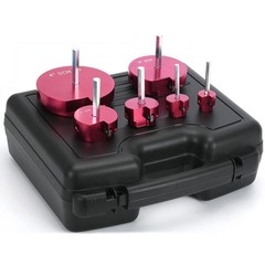6 Piece Plastic Pipe Fitting Reamer Kit for 1/2&Prime; Drill PVC Pipe Reamer CPVC PVC