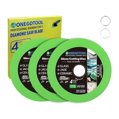 ONEGOTOOL 4-1/2&times;7/8 inch Tile Cutter Glass Cutting Disc for 4-1/2&Prime;, Green