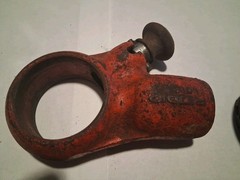 RIDGID 00-R PIPE THREADER RATCHET 1&Prime; DIE No Handle. (13)