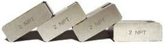 37825 1/2In. 12R Right Hand Alloy Pipe Dies Compatible with RIDGID Ratchet Threa