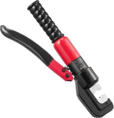 VEVOR Hydraulic Crimping Tool for AWG12-2/0 Copper & Aluminum Battery Lugs, Blac
