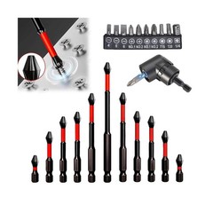 22Pcs Magnetic Screwdriver Bit Set-Phillips Impact Anti Slip Bits a&hellip; Fast Ship