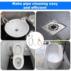 P Trap Cleaner Set,3 IN 1 P Trap Brush