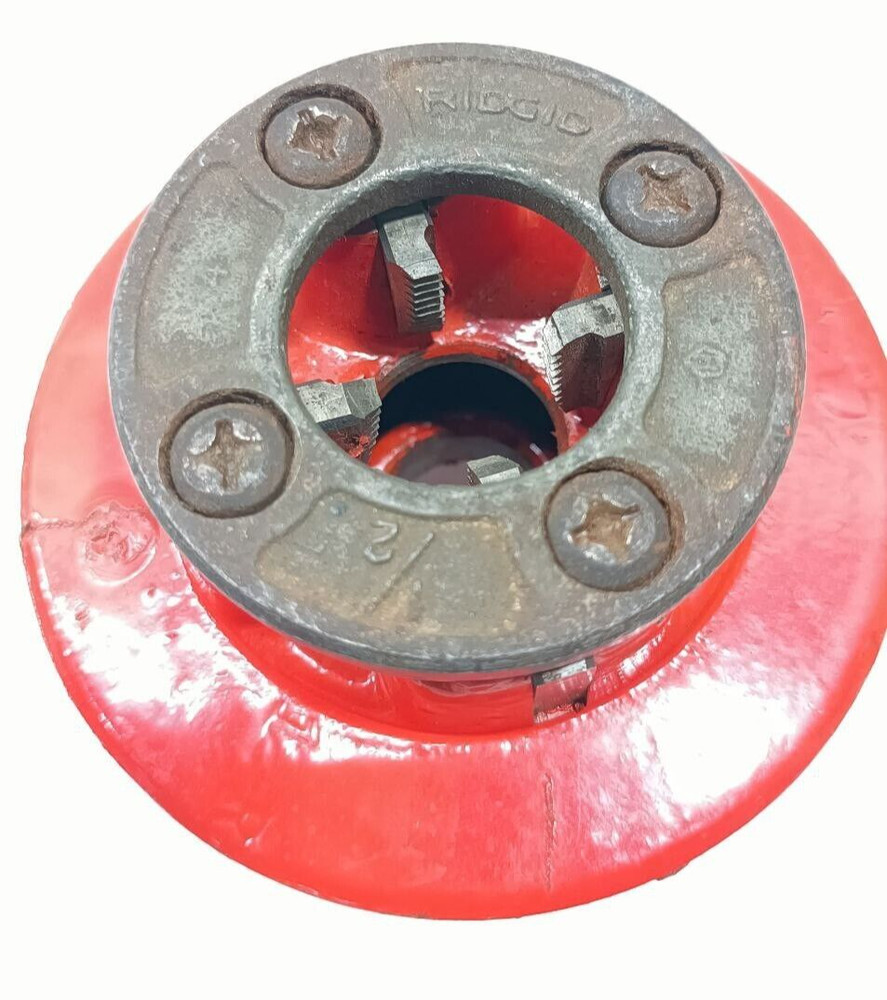 Reconditioned RIDGID 37410 Old Style Die Head 1/2&Prime; 2-5 NPT Alloy RH for 12-R
